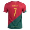 Maglia ufficiale Portogallo Ronaldo 7 Casa Mondiali 2022 per Uomo